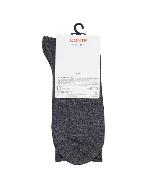 Удлинённые носки с шерстью и анатомической резинкой - купить в интернет-магазине Conte