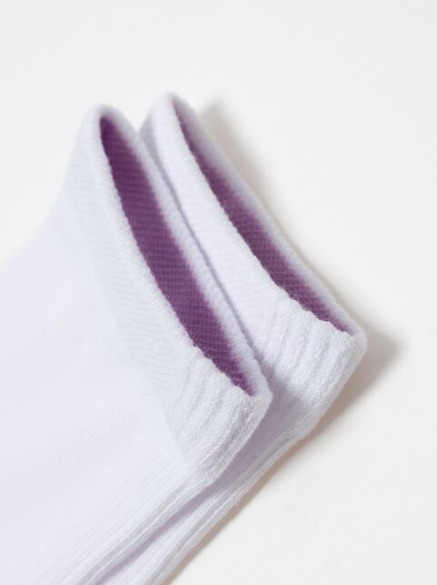 Спортивные носки из хлопка в рубчик на запяточной зоне - купить в интернет-магазине Conte