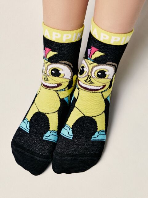 Хлопковые носки «Глазастики» Happik - купить в интернет-магазине Conte