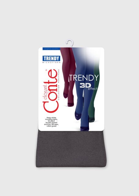 Плотные меланжевые колготки женские TRENDY MELANGE 60 Lycra® Плотные меланжевые колготки женские TRENDY MELANGE 60 Lycra® - купить в интернет-магазине Conte