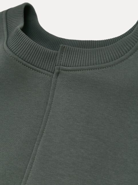 Джемпер из футера с ассиметричной планкой на горловине LD 3231 - купить в интернет-магазине Conte