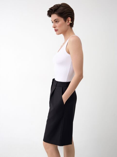 Шорты из костюмной ткани женские LS 3263 - купить в интернет-магазине Conte