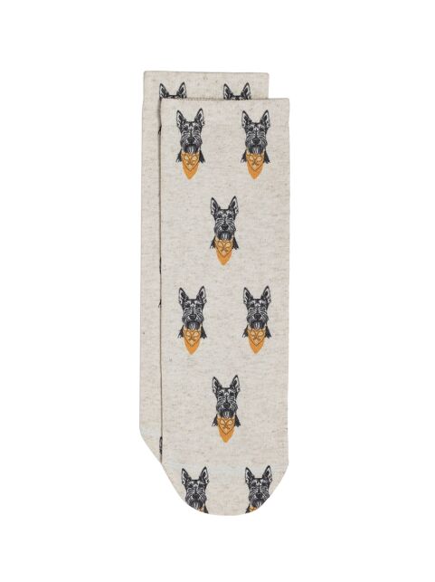 Носки со льном из лимитированной коллекции BEST FRIENDS «Шотландский терьер» - купить в интернет-магазине Conte