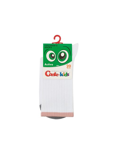 Удлиненные носки с яркой линией на резинке - купить в интернет-магазине Conte