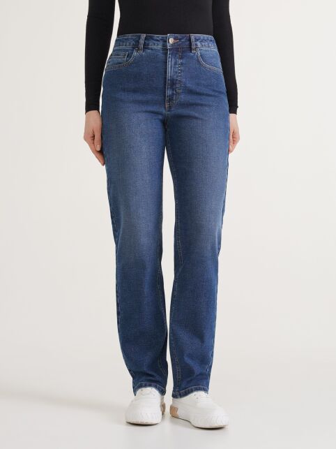 Джинсы прямого кроя из eco-friendly денима CON-835 - купить в интернет-магазине Conte