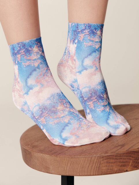 Сияющие носки с рисунком «Painting» - купить в интернет-магазине Conte