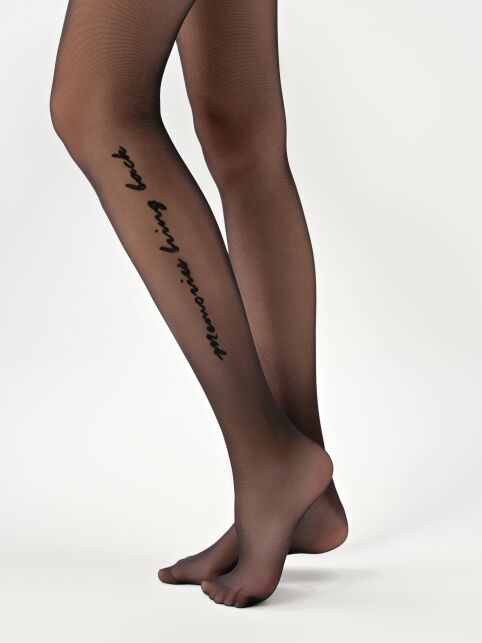 Колготки с имитацией тату-рисунка MEMORIES - купить в интернет-магазине Conte