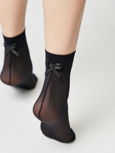 Носки с декоративным бантиком FANTASY 40 Носки с декоративным бантиком FANTASY 40 - купить в интернет-магазине Conte
