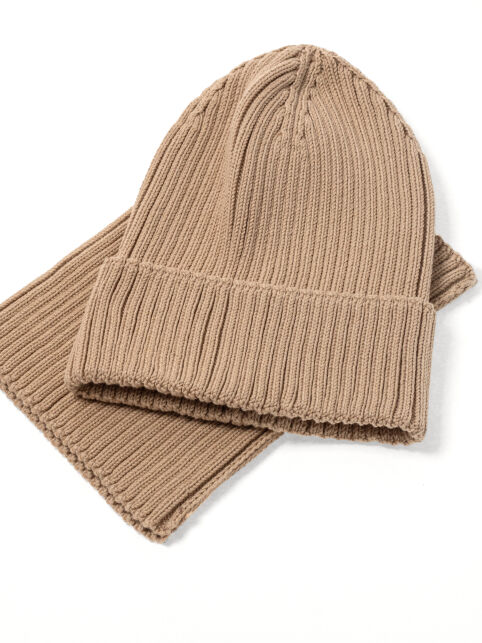 Шапка с отворотом из пряжи с хлопком 24с-34сп Шапка с отворотом из пряжи с хлопком 24с-34сп - купить в интернет-магазине Conte