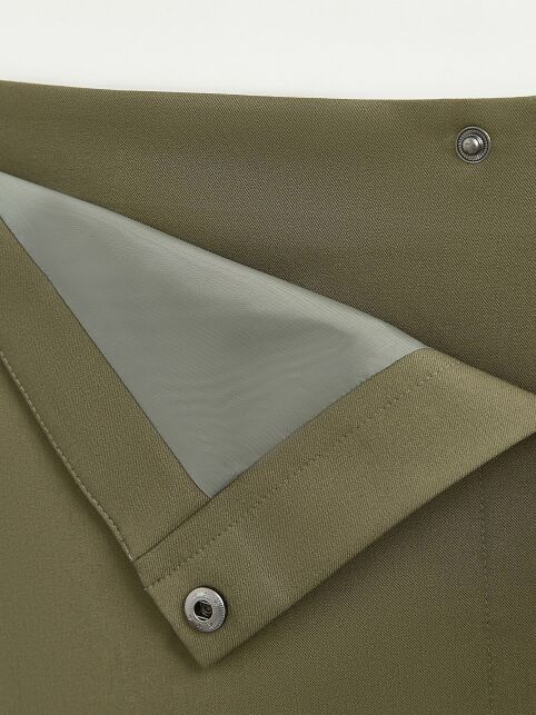 Юбка- mini на запах с декоративной булавкой LU 3261 - купить в интернет-магазине Conte