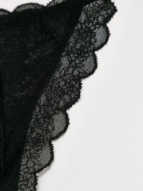 Трусы «танга» со средней линией талией из кружева и стразов JASMINE LTA 2552 - купить в интернет-магазине Conte