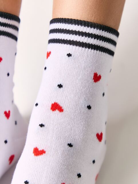 Хлопковые носки TIP-TOP с рисунками, модель 499 - купить в интернет-магазине Conte