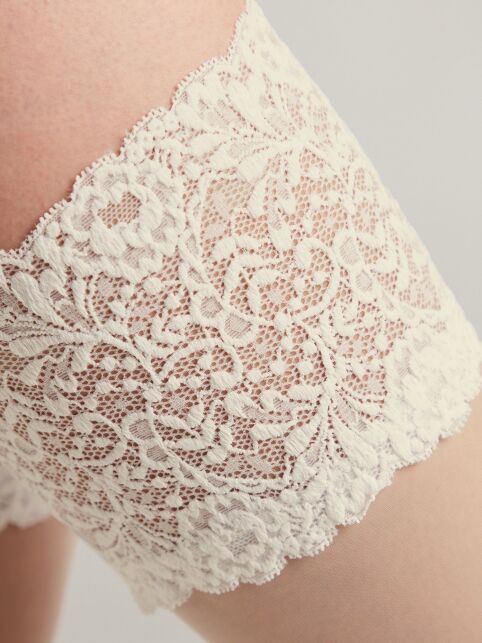 Свадебные чулки женские с ажурной резинкой AMORE - купить в интернет-магазине Conte