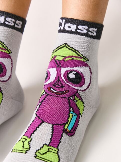 Хлопковые носки «Глазастики» Class - купить в интернет-магазине Conte