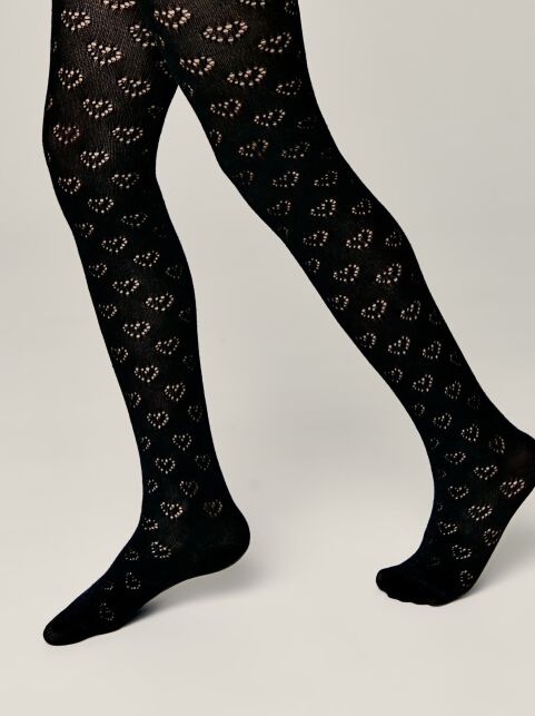 Ажурные хлопковые колготки Miss, модель 609 - купить в интернет-магазине Conte