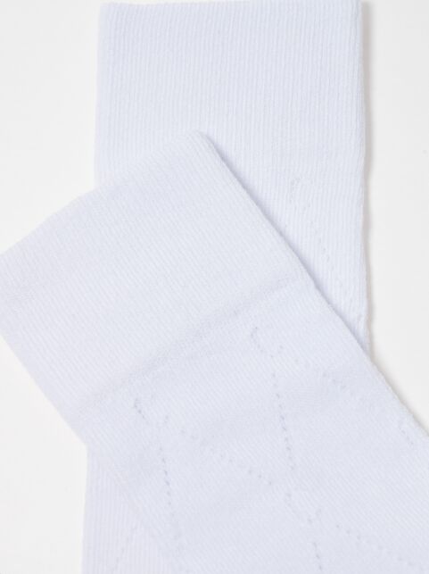 Гольфы из хлопка в ажурные ромбы и отсылкой к логотипу бренда, модель 007 - купить в интернет-магазине Conte