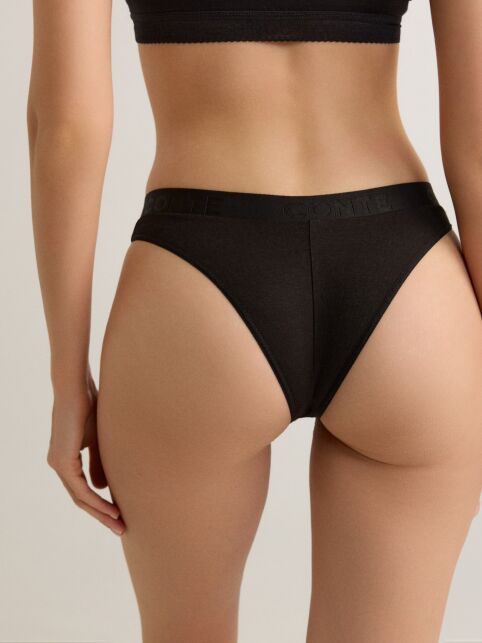 Трусы «бразилиана» с V-образной линией талии из бамбука с хлопком COMFY LINE LBR 2991 - купить в интернет-магазине Conte