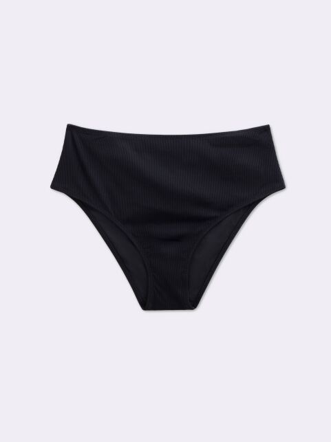 Моделирующие трусы-слипы в рубчик с высокой линией талии BLACK STORY - купить в интернет-магазине Conte