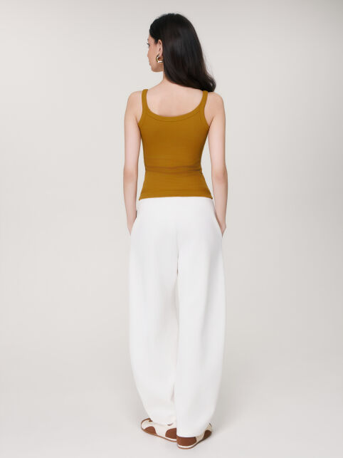 Топ в рубчик из вискозы на бретелях LT 3418 - купить в интернет-магазине Conte