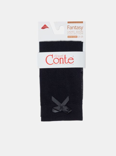 Носки с декоративным бантиком FANTASY 40 Носки с декоративным бантиком FANTASY 40 - купить в интернет-магазине Conte