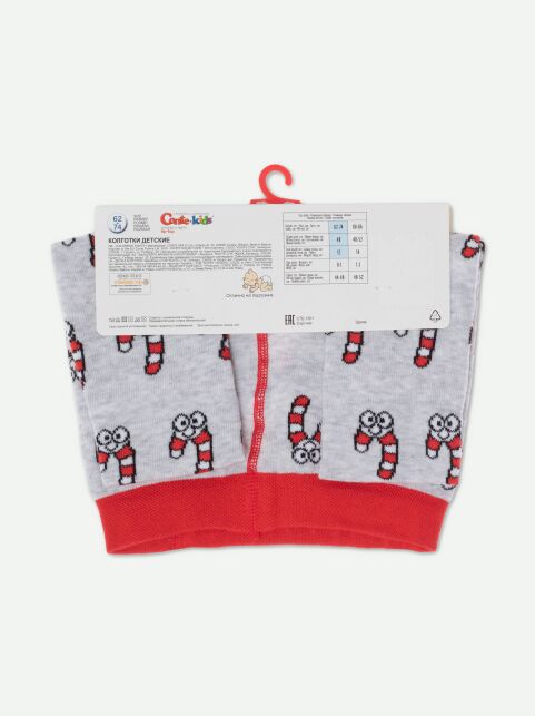 Новогодние колготки из хлопка «Сhristmas bunny» Новогодние колготки из хлопка «Сhristmas bunny» - купить в интернет-магазине Conte