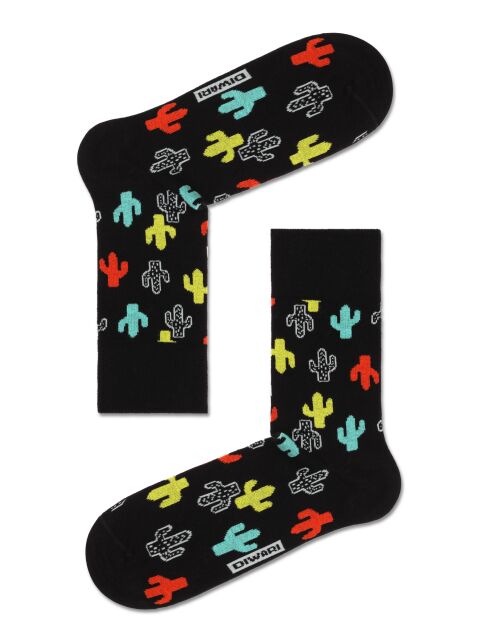 Хлопковые носки HAPPY с рисунком «Кактусы» - купить в интернет-магазине Conte