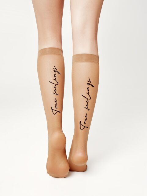 Гольфы с рисунком True Love - купить в интернет-магазине Conte