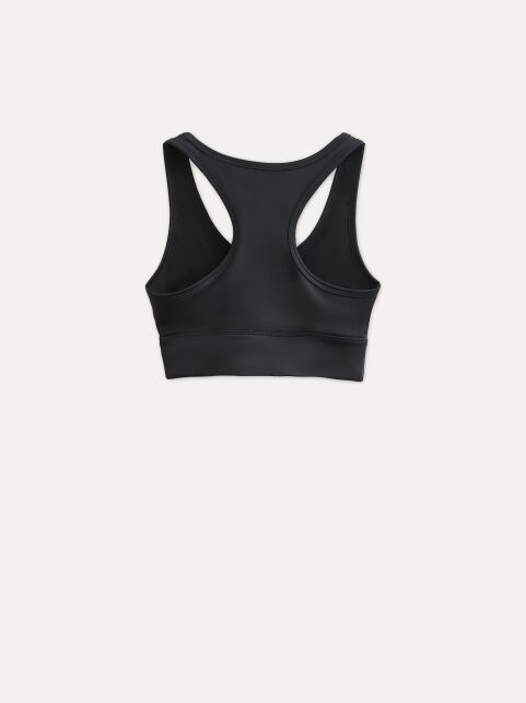 Укороченный спортивный топ со вставкой из сетки LTD 3094 - купить в интернет-магазине Conte