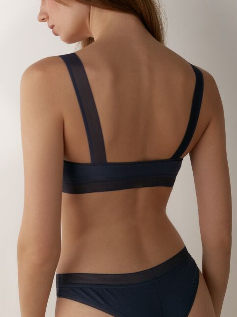 Бюстье из хлопка с вырезом NEW CLASSIC LBE 2281 - купить в интернет-магазине Conte