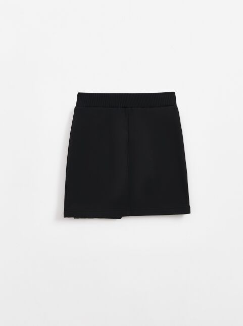 Юбка из футера на флисе с накладным карманом LU 2844 - купить в интернет-магазине Conte