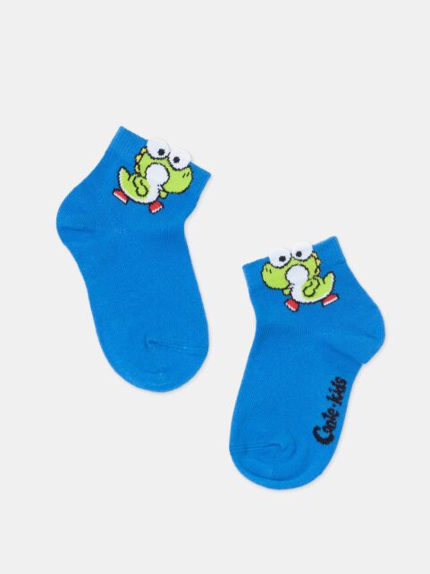 Носки из хлопка с декоративным 3D-пикотом “Dinosaur” - купить в интернет-магазине Conte