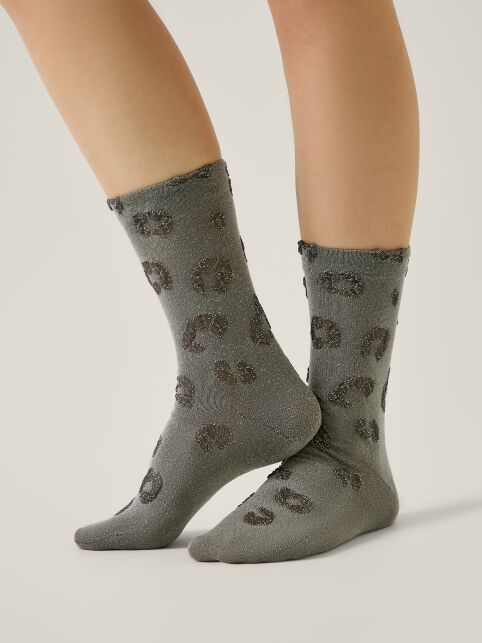 Носки из вискозы с люрексом - купить в интернет-магазине Conte