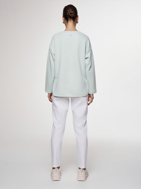 Белые джинсы slim fit с застежкой на пуговицы CON-647 - купить в интернет-магазине Conte