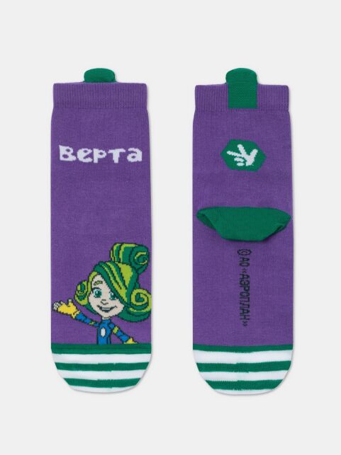 Носки с рисунком Верта по лицензии «Фиксики» - купить в интернет-магазине Conte