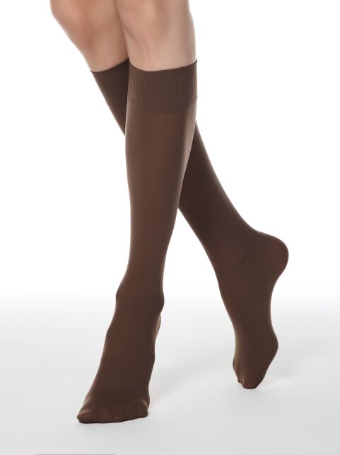 Плотные гольфы Microfibra 50 (конверт) - купить в интернет-магазине Conte