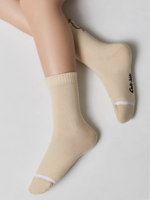 Носки из хлопка с декоративным 3D-пикотом “Bear” - купить в интернет-магазине Conte