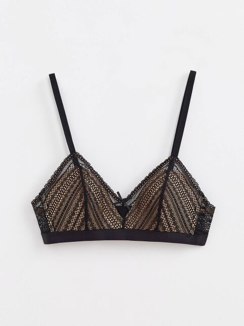 Бюстгальтер с Треугольной чашкой без каркасов Vintage RB 7087 - купить в интернет-магазине Conte