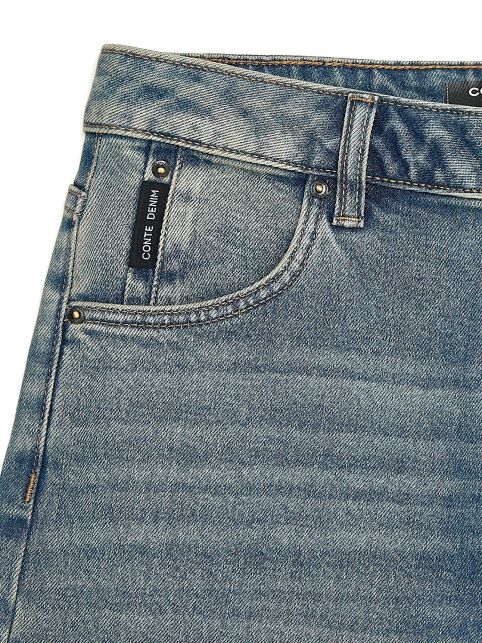 Джинсы straight винтажной варки СON-793 - купить в интернет-магазине Conte