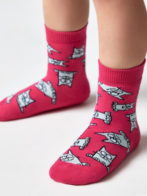 Махровые носки SOF-TIKI с рисунками "Cats" Махровые носки SOF-TIKI с рисунками "Cats" - купить в интернет-магазине Conte