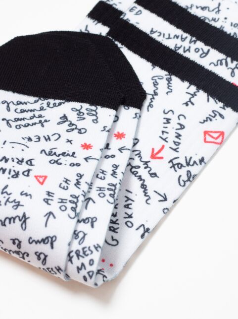 Удлиненные носки с абстрактным рисунком, модель 655 - купить в интернет-магазине Conte