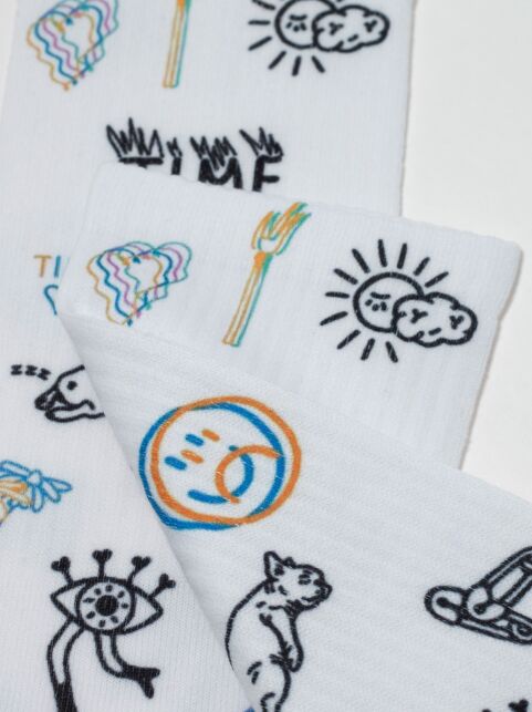 Удлиненные носки с хлопком - купить в интернет-магазине Conte