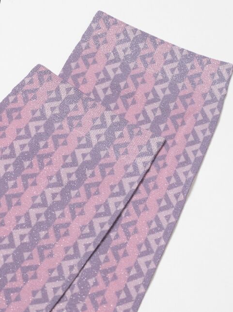 Сияющие носки с рисунком «Tracery» - купить в интернет-магазине Conte