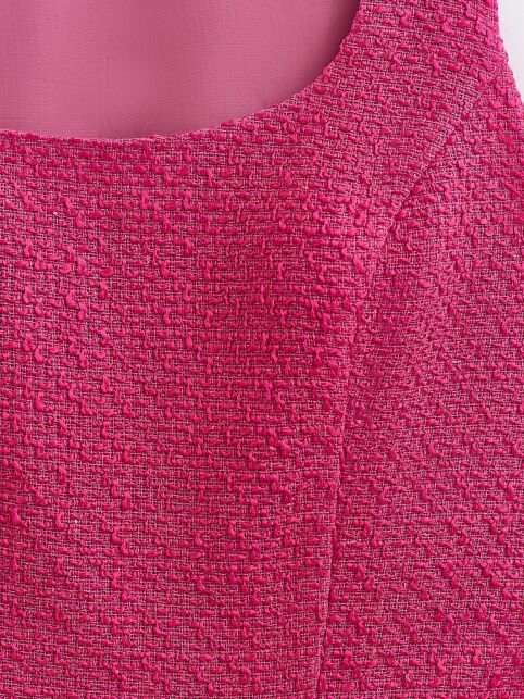 Платье с отрезной линией талии из твида LSF 3443 - купить в интернет-магазине Conte