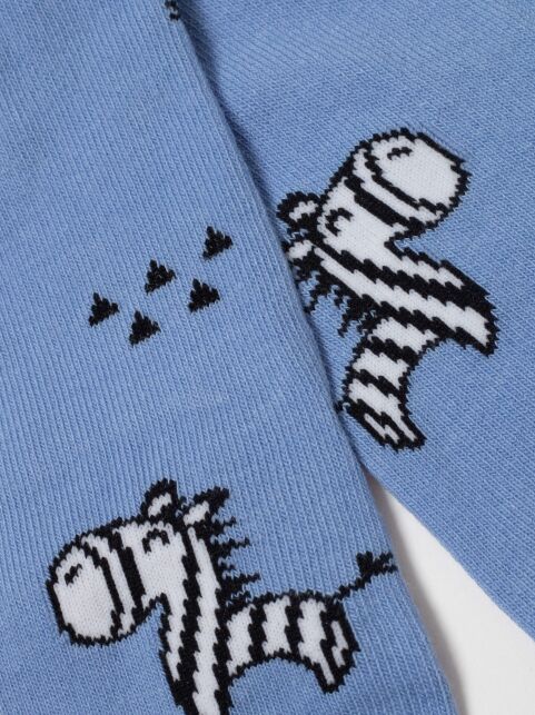 Хлопковые колготки с рисунком “Zebra” - купить в интернет-магазине Conte