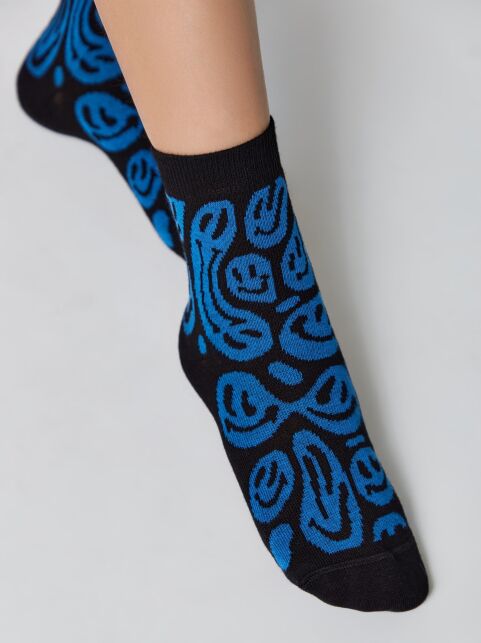 Хлопковые носки с рисунками, модель 635 - купить в интернет-магазине Conte