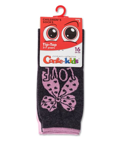 Хлопковые носки (3 пары),модель 728 - купить в интернет-магазине Conte