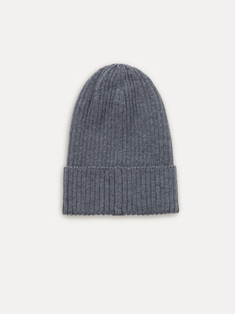 Шапка с отворотом из пряжи с шерстью 24с-32сп Шапка с отворотом из пряжи с шерстью 24с-32сп - купить в интернет-магазине Conte