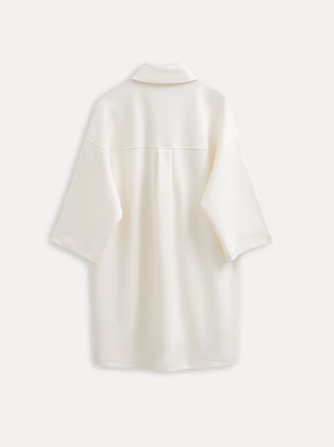 Платье-поло прямого кроя из футера-пике LPL 3459 - купить в интернет-магазине Conte