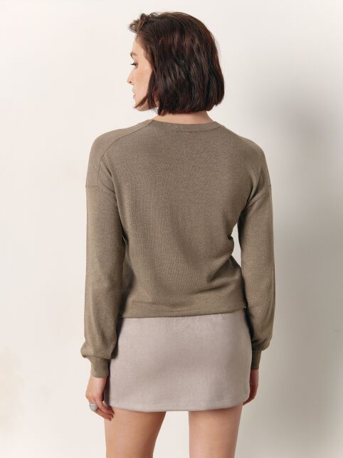 Джемпер из пряжи с вискозой LDK 279 - купить в интернет-магазине Conte