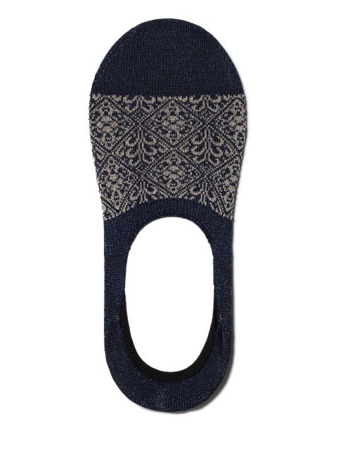 Подследники CLASSIC темно-синие из вискозы с люрексом - купить в интернет-магазине Conte